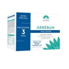 Arrebum Programme 3 Mois 3x60 Comprimés Peau Et Cuir Chevelu Gras Jaldes