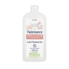 Crème de Douche Au Lait D'Anesse Bio 500 ml Peaux Sèches et Fragiles Natessance