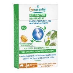 Pastilles Respiratoire Gorge x20 Respiratoire Menthe-Pin Puressentiel