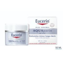 Creme Hydratante Protectrice Spf25 Uva 50ml Aquaporin Active Eucerin