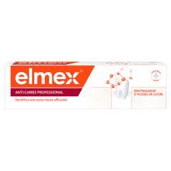 ELMEX ANTI-CARIES PROFESSIONAL DENTIFRICE ANTI CARIES HAUTE EFFICACITE 75ML