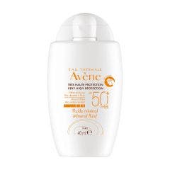 Fluide Mineral Peaux Sensibles Spf50+ 40ml Solaire Avène