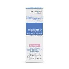 Spray Nasal Décongestionnant et Apaisant 20ml Rhinargion Granions