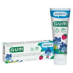 Dentifrice Junior 6 ans et + 50ml Goût Fraise Avec Fluor et Isomalt Gum
