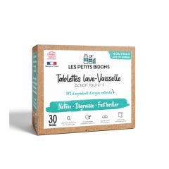 Tablettes Lave Vaisselle Action Tout en 1 x30 Les Petits Bidons