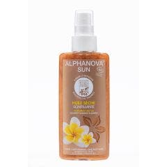 Sun Huile Scintillante Monoi De Tahiti Et Huile D'argan Bio 125ml Alphanova