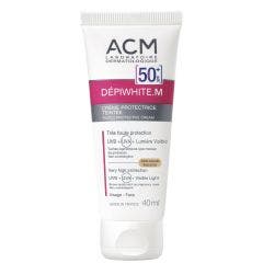 Creme Protectrice Teintee Protection Spf50+ 40ml Depiwhite.M Acm