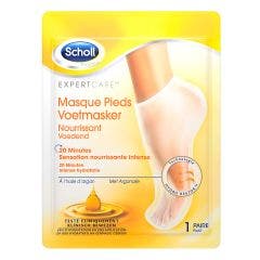 Masque Pieds Nourrissant 1 Paire à l'Huile d'Argan Scholl