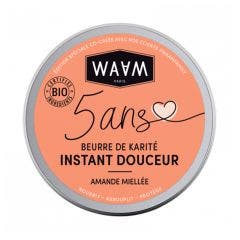 Beurre de Karité Brut Bio Amande Miellée Waam