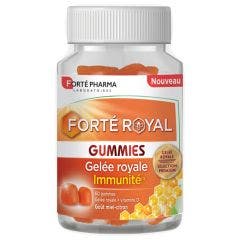 Gummies Gelée Royale 60 gommes à mâcher Forté Royal Goût Citron-Miel Dès 3 Ans Forté Pharma