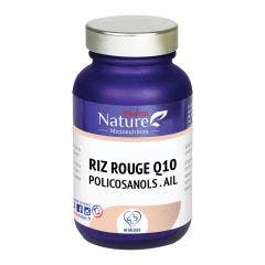 Riz rouge Q10 Policosanols Ail 60 gélules Nature Attitude