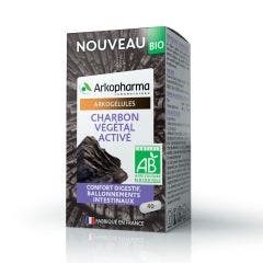 Charbon végétal Bio 40 gélules Arkogélules Arkopharma
