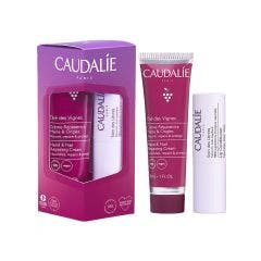 Duo Hiver Creme mains + Soin des levres The des Vignes Caudalie
