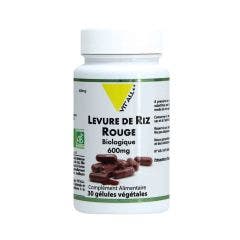 Levure De Riz Rouge Bio 30 gélules Vit'All+