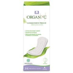 Protège-Slip Plat Extra Fin x24 Organyc