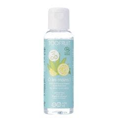 Gel nettoyant mains sans rinçage Citron-Aloe vera 100ML Ô Les Mains Toofruit