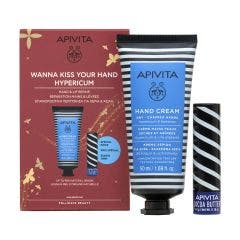 Coffret Wanna Kiss Your Hand Hypericum Apivita