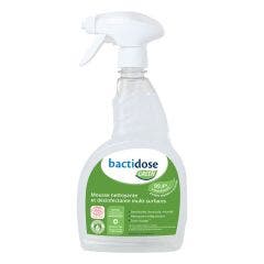 Mousse Nettoyante et Désinfectante Multi-Surfaces 750ml Bactidose