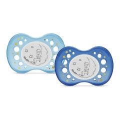 Sucettes Anatomiques Le Petit Prince Nuit x2 18 mois et plus Dodie