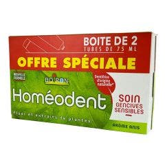Dentifrice Soin Complet Dents Et Gencives Anis 2x75ml Homeodent Boiron
