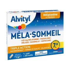 Mela-sommeil 30 gélules Alvityl