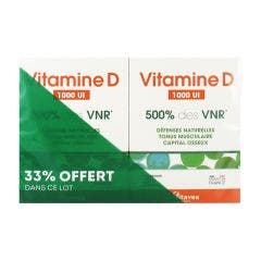 Vitamine D 500% VNR 2x90 comprimés Vitavea Santé