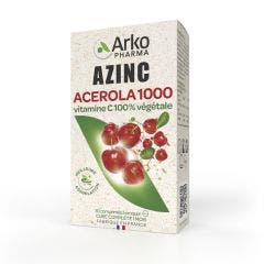 Acerola 1000 Vitamine C Naturelle 30 Comprimes Azinc Arkopharma