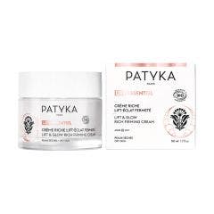 Crème Riche Eclat et Fermeté 50ml Lift Essentiel Patyka