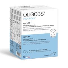 Procrea M Fertilité 30 Sachets et 30 Capsules Oligobs Ccd