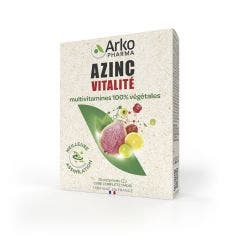 Multivitamines végétales 30 comprimés Azinc Vitalité Arkopharma