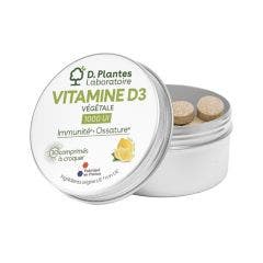 Vitamines D3 1000UI 30 Comprimés A Croquer Goût Citron D. Plantes