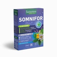 4 Actions Mélatonine 1.9mg 30 Comprimés Somnifor Santarome