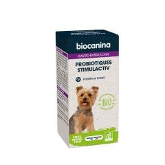 Probiotiques Stimulactiv Bio 57g Gastro-entérologie Transit Petit Chien Biocanina