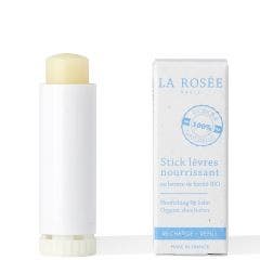 Recharge stick lèvres nourrissant au beurre de karité BIO 4.5g LA ROSÉE