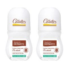 Deodorant Anti Odeur 48h 2x50ml Dermato Peaux sensibles Rogé Cavaillès