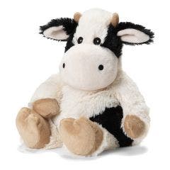 Bouillotte Vache Cozy Peluche Warmies Déhoussable Soframar