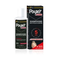 Shampooing Anti-Poux & Lentes 100ml Flash Pouxit