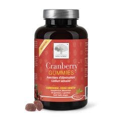 Cranberry Confort Urinaire 60 Gummies Arôme Fruits Rouges New Nordic