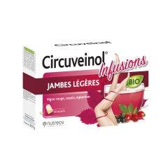 Infusion Jambes Légères Bio 20 sachets Circuveinol Nutreov