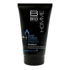 Fluide Purifiant Matifiant 4 en 1 50ml Homme Peaux à Imperfections Bcombio