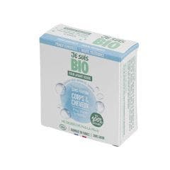 Pain Lavant Sans Parfum Bio 100g Corps et Cheveux Peaux Sensibles Je suis Bio