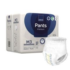 Culottes Absorbantes Pants x15 Prenium M3 incontinence lourde nuit Abena