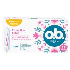 Tampons Original Normal x32 Sans applicateur O.B.