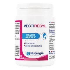 Vecti-regyl 60 Gélules Cheveux et ongles Nutergia
