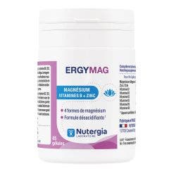 Ergymag 45 Gélules Magnésium Vitamines B + Zinc Nutergia