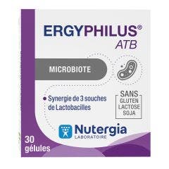 Microbiote Atb 30 Gélules Ergyphilus Nutergia