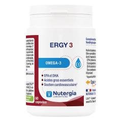 Ergy 3 60 Capsules Oméga 3 Nutergia