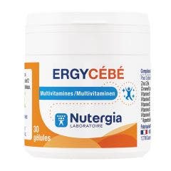 Ergycebe 30 Gélules Multivitamines Nutergia