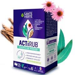 Coups de froid 15 Sachets ActiRub Adulte Sante Verte