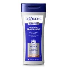 Shampooing Déjaunisseur Intensif 200ml Argent Cheveux Gris et Blancs Biorène